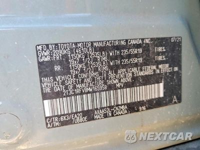 Zdjęcie 14 z 14 samochodu: 2021 TOYOTA RAV4 XLE PREMIUM VIN:2T3C1RFV8MW165958 - miniatura