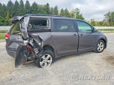 Trzecie zdjęcie samochodu z tyłu: 2011 TOYOTA SIENNA LE VIN:5TDKK3DC3BS159085 - miniatura