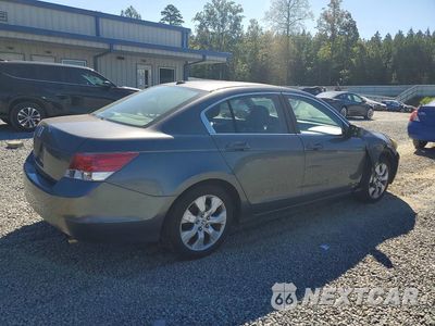 Trzecie zdjęcie samochodu z tyłu: 2008 HONDA ACCORD EXL VIN:1HGCP26818A131673 - miniatura