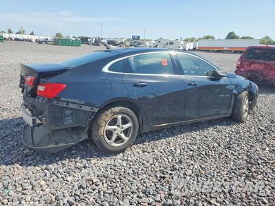 Trzecie zdjęcie samochodu z tyłu: 2017 CHEVROLET MALIBU LS VIN:1G1ZB5ST8HF145715 - miniatura