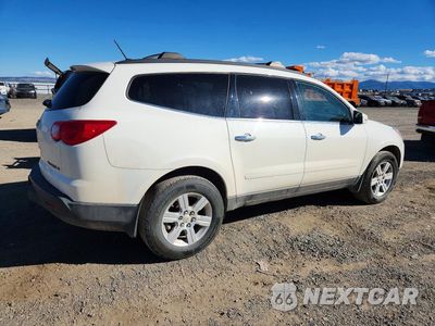 Trzecie zdjęcie samochodu z tyłu: 2012 CHEVROLET TRAVERSE LT VIN:1GNKVGED0CJ200557 - miniatura