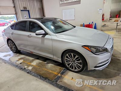 Czwarte zdjęcie samochodu z boku: 2015 HYUNDAI GENESIS 5.0L VIN:KMHGN4JF7FU064463 - miniatura