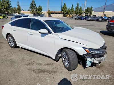 Czwarte zdjęcie samochodu z boku: 2020 HONDA ACCORD LX VIN:1HGCV1F13LA110285 - miniatura