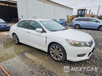 Czwarte zdjęcie samochodu z boku: 2015 HONDA ACCORD SPORT VIN:1HGCR2F56FA251630 - miniatura