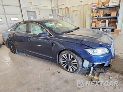 Czwarte zdjęcie samochodu z boku: 2017 LINCOLN MKZ RESERVE VIN:3LN6L5E91HR640893 - miniatura