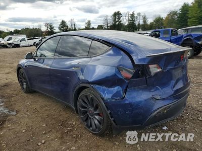 Drugie zdjęcie samochodu z przodu: 2021 TESLA MODEL Y VIN:5YJYGDEF0MF197035 - miniatura