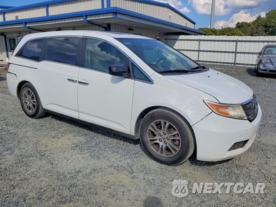 Czwarte zdjęcie samochodu z boku: 2013 HONDA ODYSSEY EXL VIN:5FNRL5H62DB043007 - miniatura
