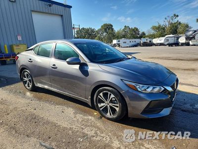 Czwarte zdjęcie samochodu z boku: 2020 NISSAN SENTRA SV VIN:3N1AB8CV0LY299541 - miniatura