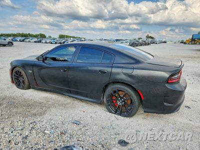 Drugie zdjęcie samochodu z przodu: 2022 DODGE CHARGER SCAT PACK VIN:2C3CDXGJ5NH208925 - miniatura