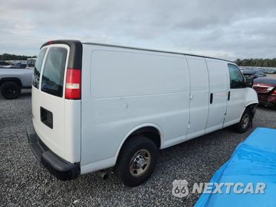 Trzecie zdjęcie samochodu z tyłu: 2018 CHEVROLET EXPRESS G2500 DELIVERY VAN VIN:1GCWGBFP2J1279548 - miniatura