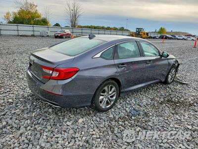Trzecie zdjęcie samochodu z tyłu: 2020 HONDA ACCORD LX VIN:1HGCV1F14LA036374 - miniatura