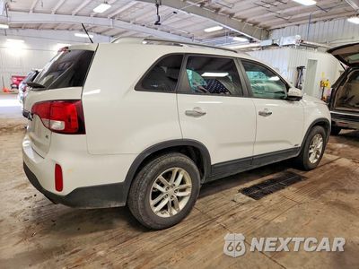 Trzecie zdjęcie samochodu z tyłu: 2015 KIA SORENTO LX VIN:5XYKTDA75FG645748 - miniatura