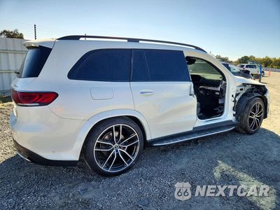 Trzecie zdjęcie samochodu z tyłu: 2020 MERCEDES-BENZ GLS 580 4MATIC VIN:4JGFF8GE5LA043400 - miniatura