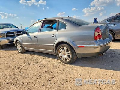 Drugie zdjęcie samochodu z przodu: 2003 VOLKSWAGEN PASSAT W8 4MOTION VIN:WVWUK63B23P110474 - miniatura