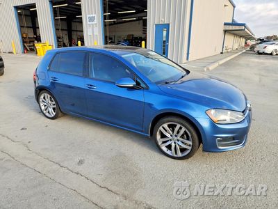 Czwarte zdjęcie samochodu z boku: 2015 VOLKSWAGEN GOLF TDI VIN:3VW2A7AU8FM082465 - miniatura
