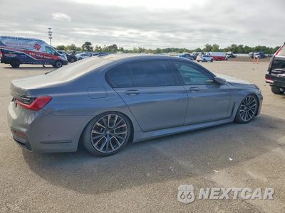 Trzecie zdjęcie samochodu z tyłu: 2022 BMW 750 XI VIN:WBA7U2C00NCK22311 - miniatura