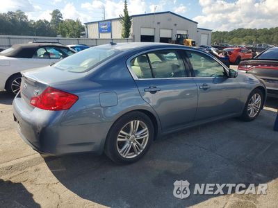 Trzecie zdjęcie samochodu z tyłu: 2010 INFINITI G37 SEDAN BASE VIN:JN1CV6AP0AM405561 - miniatura