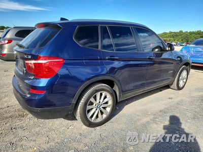 Trzecie zdjęcie samochodu z tyłu: 2015 BMW X3 XDRIVE28I VIN:5UXWX9C56F0D55203 - miniatura
