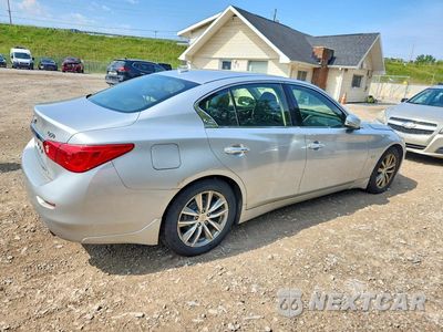 Trzecie zdjęcie samochodu z tyłu: 2017 INFINITI Q50 3.0T PREMIUM VIN:JN1EV7AR0HM832619 - miniatura