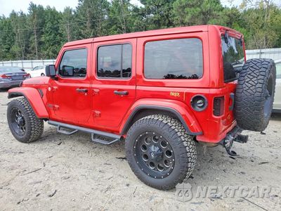 Drugie zdjęcie samochodu z przodu: 2019 JEEP WRANGLER UNLIMITED SAHARA VIN:1C4HJXEG7KW575758 - miniatura