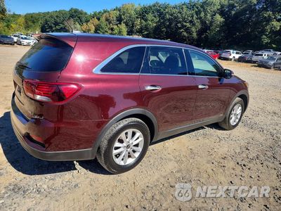 Trzecie zdjęcie samochodu z tyłu: 2019 KIA SORENTO LX VIN:5XYPGDA35KG466854 - miniatura