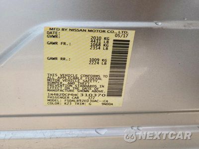 Zdjęcie 12 z 12 samochodu: 2017 NISSAN LEAF S VIN:1N4BZ0CP4HC310370 - miniatura