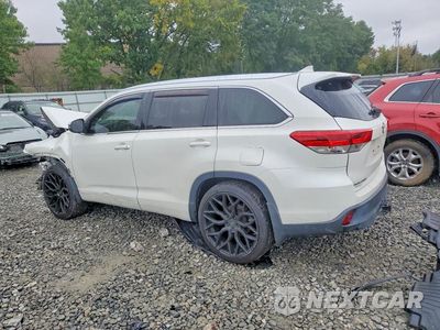 Drugie zdjęcie samochodu z przodu: 2017 TOYOTA HIGHLANDER XLE VIN:5TDJZRFH0HS515410 - miniatura