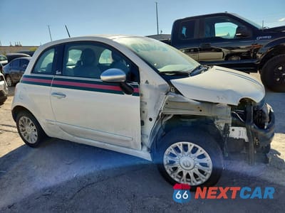 Czwarte zdjęcie samochodu z boku: 2012 FIAT 500 LOUNGE VIN:3C3CFFCR4CT229110 - miniatura