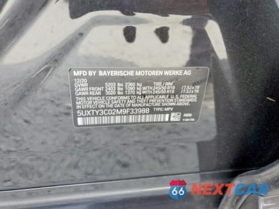 Zdjęcie 13 z 13 samochodu: 2021 BMW X3 SDRIVE30I VIN:5UXTY3C02M9F33988 - miniatura