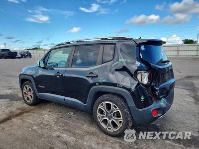 Drugie zdjęcie samochodu z przodu: 2016 JEEP RENEGADE LIMITED VIN:ZACCJADT4GPD73924 - miniatura