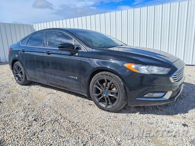 Czwarte zdjęcie samochodu z boku: 2018 FORD FUSION SE HYBRID VIN:3FA6P0LU0JR248616 - miniatura
