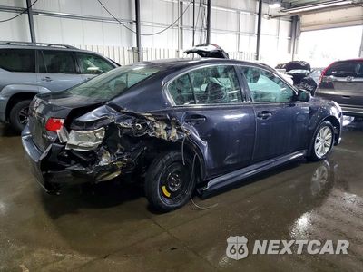 Trzecie zdjęcie samochodu z tyłu: 2010 SUBARU LEGACY 2.5I PREMIUM VIN:4S3BMCC66A3235887 - miniatura