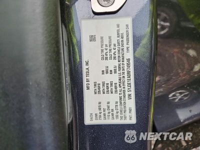 Zdjęcie 12 z 12 samochodu: 2024 TESLA MODEL 3 VIN:5YJ3E1EA0RF749546 - miniatura