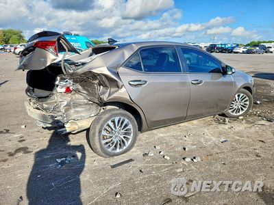 Trzecie zdjęcie samochodu z tyłu: 2018 TOYOTA COROLLA XLE VIN:2T1BURHE4JC059092 - miniatura