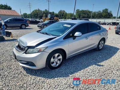 2013 HONDA CIVIC LX 19XFB2F53DE024664 - główne zdjęcie licytacji z USA - miniatura