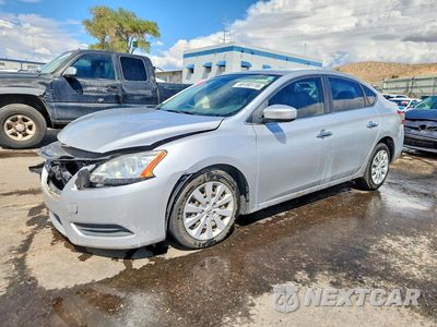 2014 NISSAN SENTRA S 3N1AB7AP7EY250838 - główne zdjęcie licytacji z USA - miniatura