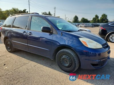 Czwarte zdjęcie samochodu z boku: 2005 TOYOTA SIENNA LE 7 PASSENGER VIN:5TDZA23CX5S316306 - miniatura