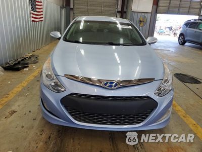 Piąte zdjęcie samochodu w środku: 2013 HYUNDAI SONATA HYBRID VIN:KMHEC4A40DA083849 - miniatura
