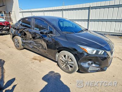 Czwarte zdjęcie samochodu z boku: 2021 NISSAN VERSA SV VIN:3N1CN8EV2ML876341 - miniatura