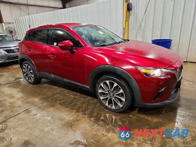 Czwarte zdjęcie samochodu z boku: 2019 MAZDA CX-3 TOURING VIN:JM1DKFC77K0437052 - miniatura