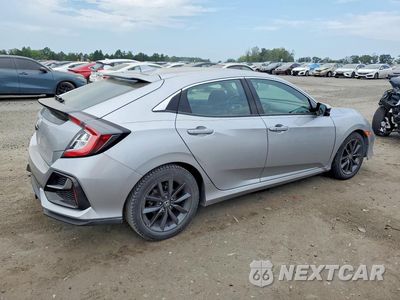 Trzecie zdjęcie samochodu z tyłu: 2020 HONDA CIVIC EX VIN:SHHFK7H66LU221189 - miniatura
