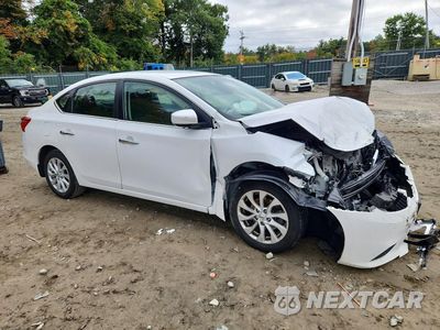 Czwarte zdjęcie samochodu z boku: 2019 NISSAN SENTRA SV VIN:3N1AB7AP7KY375978 - miniatura