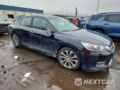 Czwarte zdjęcie samochodu z boku: 2015 HONDA ACCORD SPORT VIN:1HGCR2F58FA036797 - miniatura