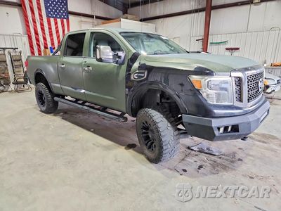 Czwarte zdjęcie samochodu z boku: 2016 NISSAN TITAN XD S VIN:1N6BA1F47GN502858 - miniatura