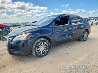 2014 NISSAN SENTRA S 3N1AB7AP0EL687741 - główne zdjęcie licytacji z USA - miniatura