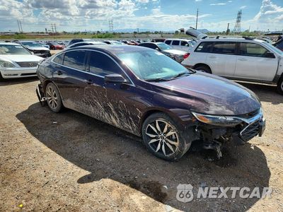 Czwarte zdjęcie samochodu z boku: 2021 CHEVROLET MALIBU RS VIN:1G1ZG5ST5MF039427 - miniatura