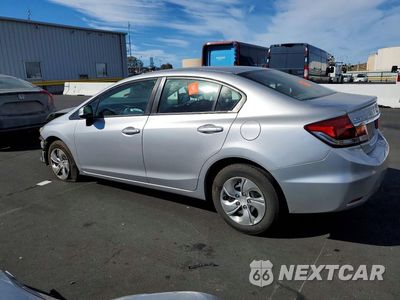 Drugie zdjęcie samochodu z przodu: 2013 HONDA CIVIC LX VIN:19XFB2F58DE261098 - miniatura