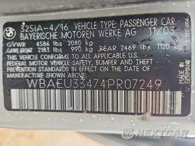 Zdjęcie 12 z 12 samochodu: 2004 BMW 325 XI VIN:WBAEU33474PR07249 - miniatura