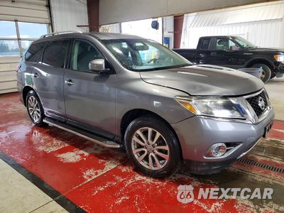 Czwarte zdjęcie samochodu z boku: 2016 NISSAN PATHFINDER SV VIN:5N1AR2MM4GC647931 - miniatura