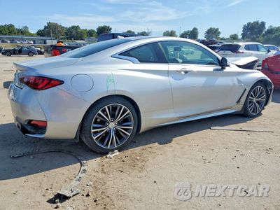 Trzecie zdjęcie samochodu z tyłu: 2018 INFINITI Q60 3.0T LUXE VIN:JN1EV7EL4JM392755 - miniatura